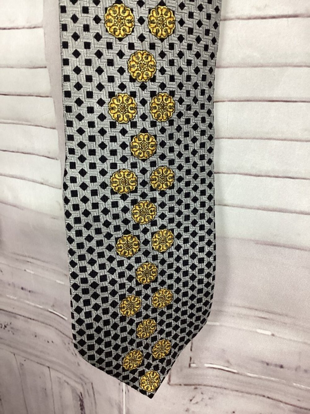 Gianni Versace Tie Silk Vintage - Picture 4 of 9